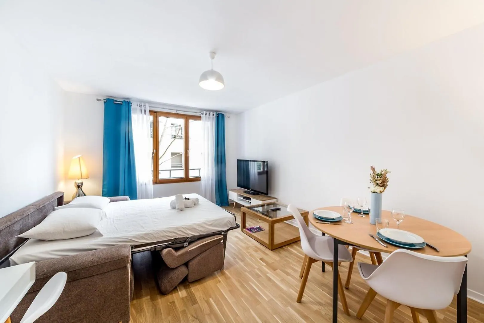 Apartament Vast Studio Near Tete D'Or And Part-Dieu Ail Lyon